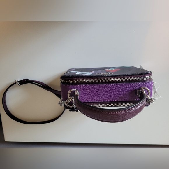 Coach X Disney Little Mermaid Ursula Small Box Crossbody, BNWT - Picture 6 of 11